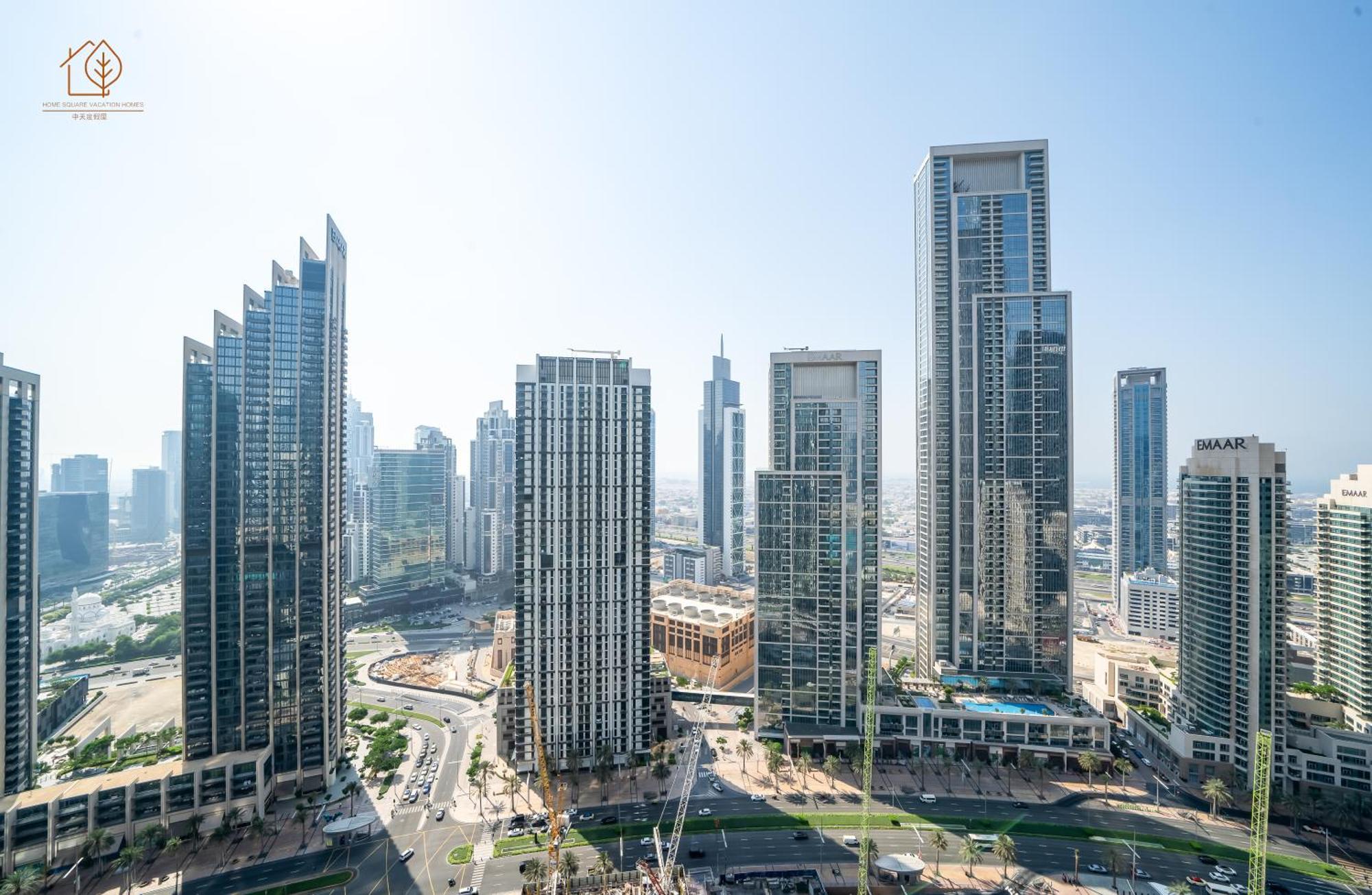 Cozy Home With Panoramic City Views Near Burj Khalifa 198Gr-2 Dubai Exterior photo